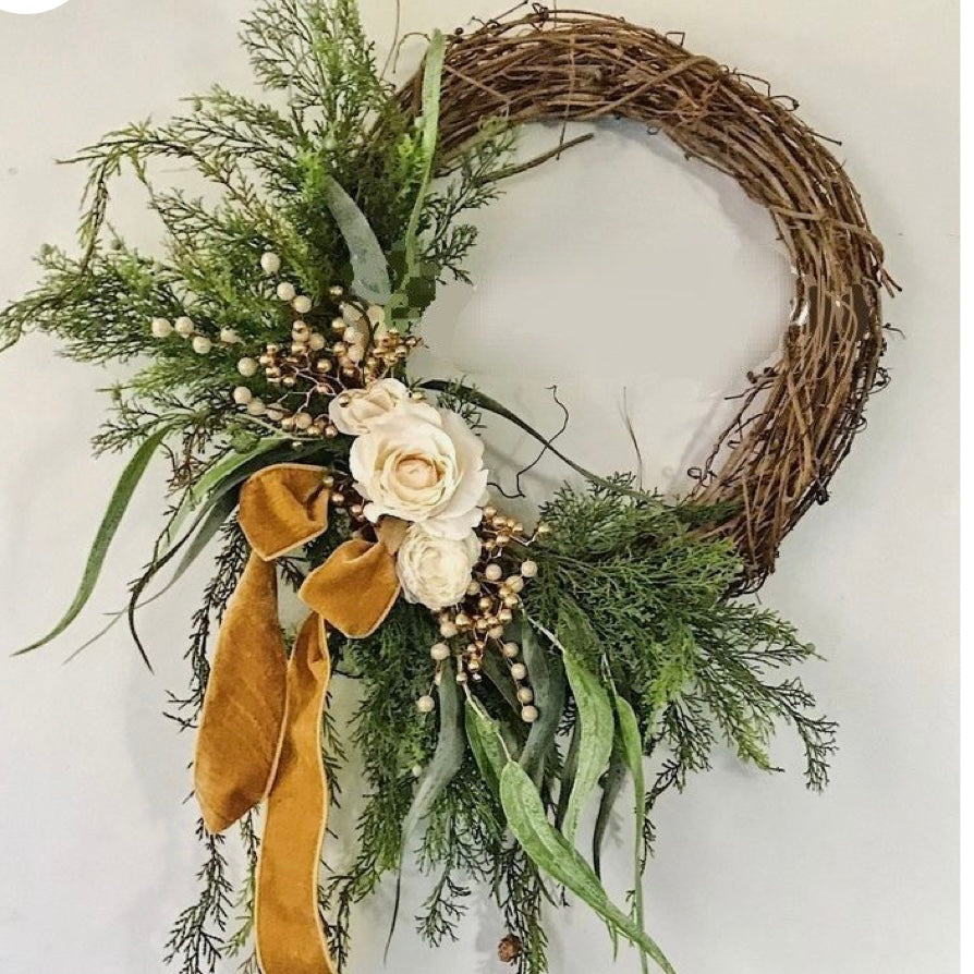 Workshop ~ Christmas Wreath or Swag