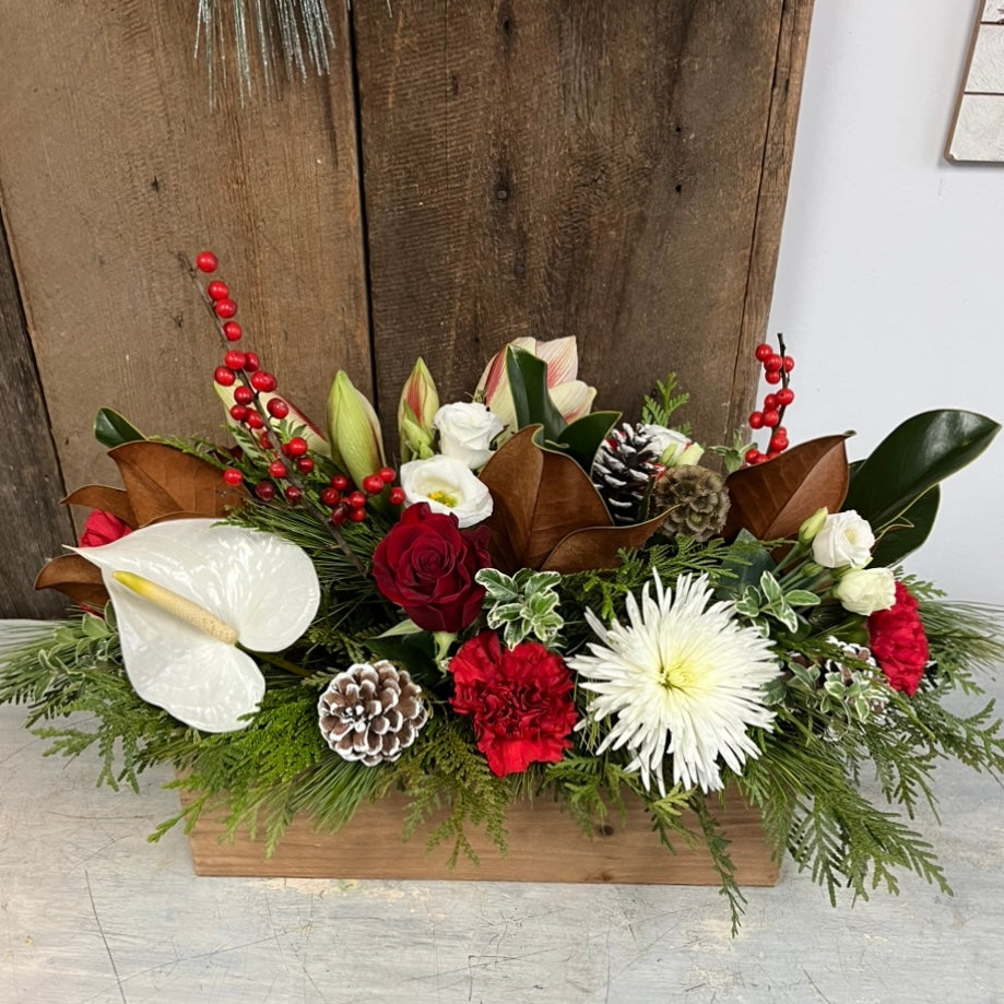 Floral Winter Centrepiece (Large Box)