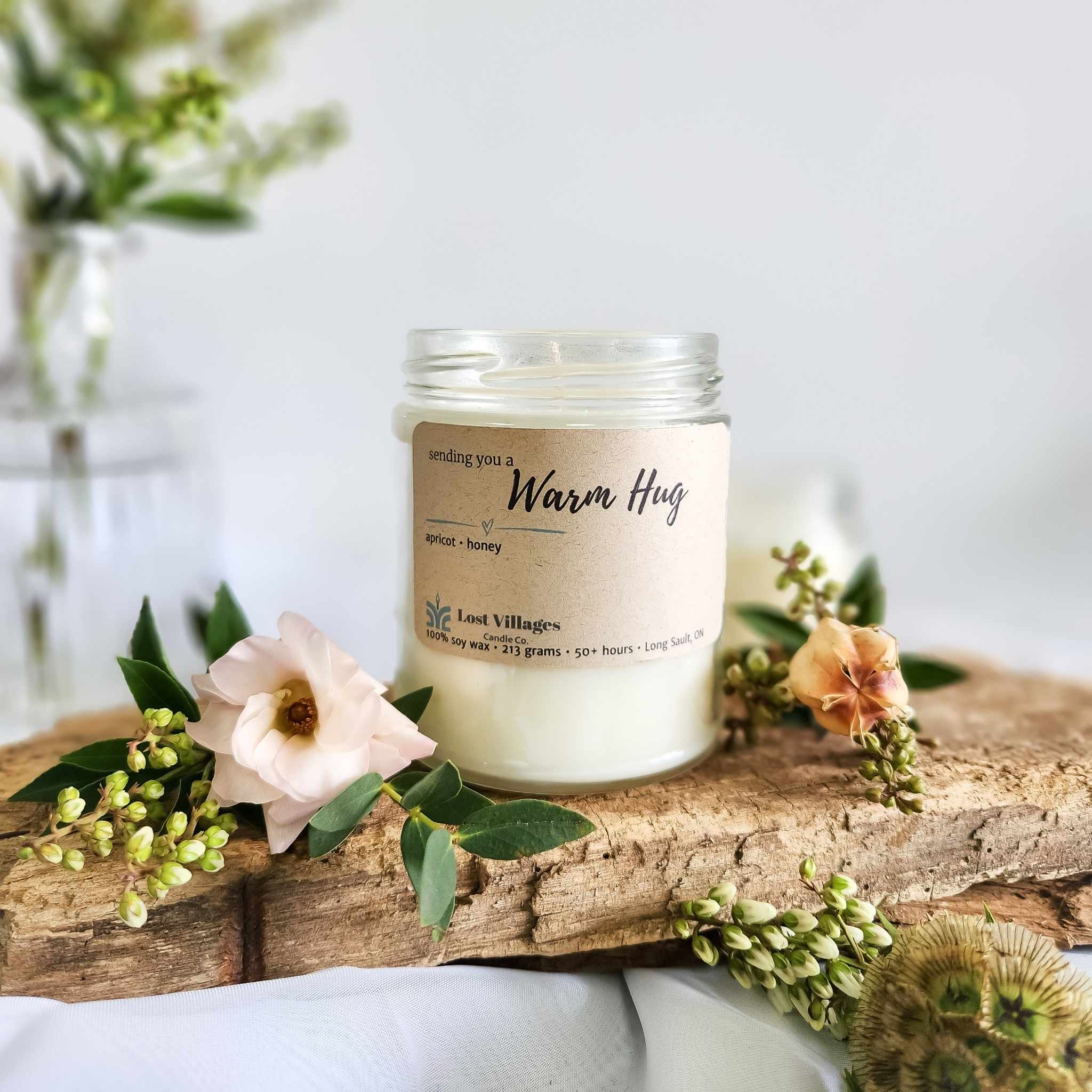 Candle - Sending you a Warm Hug ~ Apricot Honey