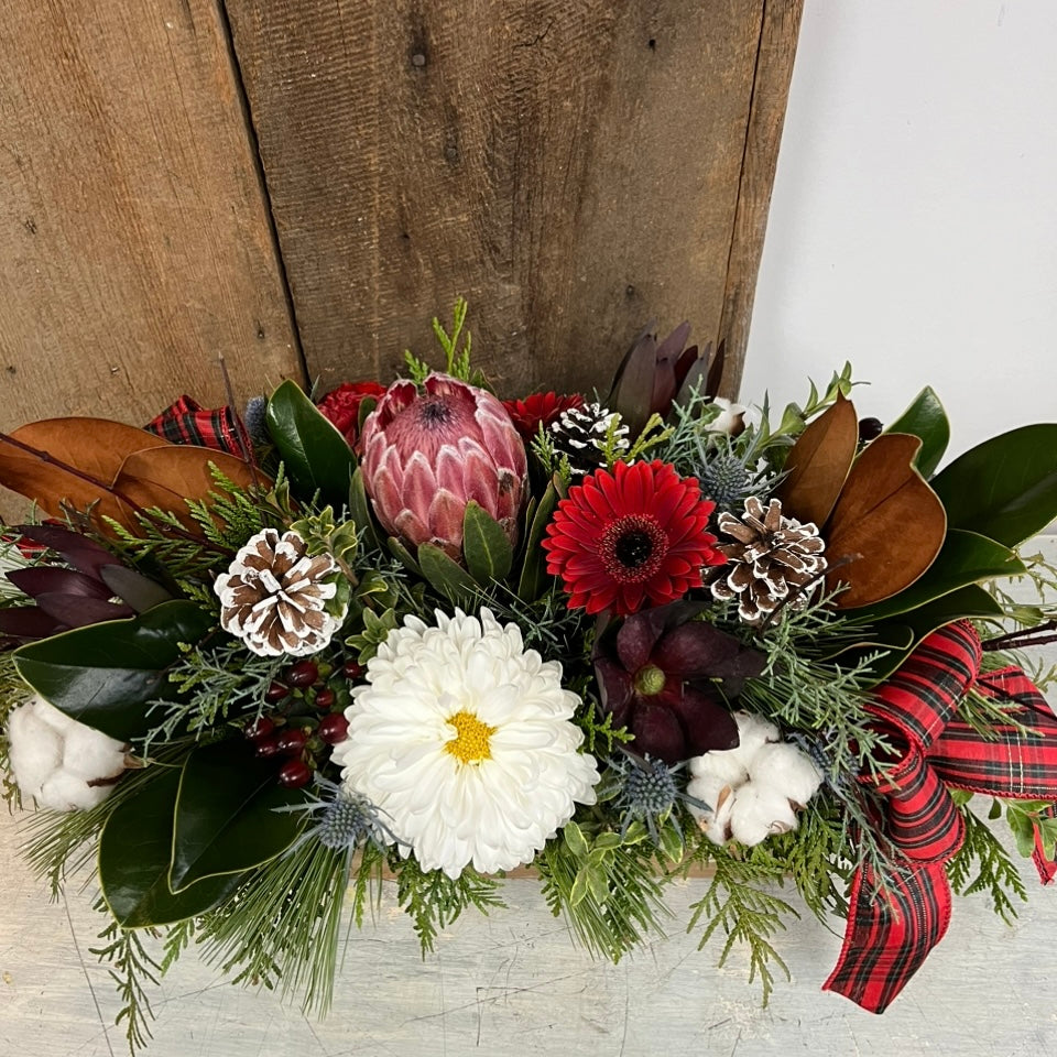 Floral Winter Centrepiece (Large Box)