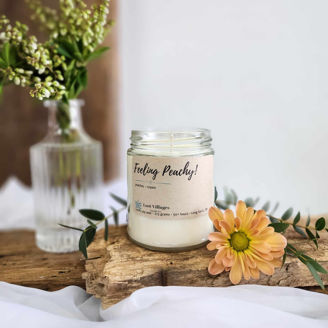 Candle - Feeling Peachy ~ Peaches &amp; Cream