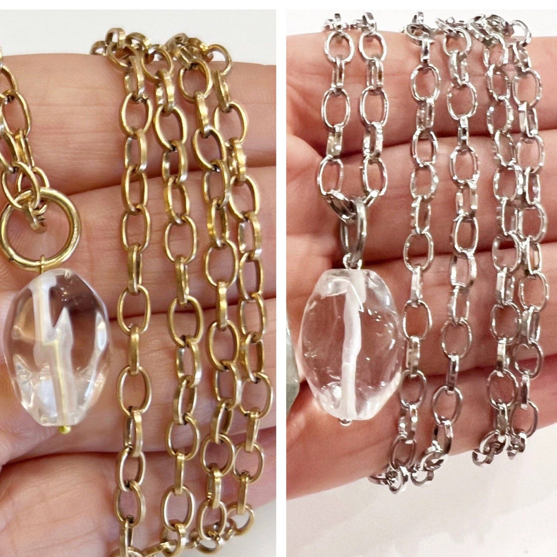 CRYSTAL QUARTZ | Layering Chain