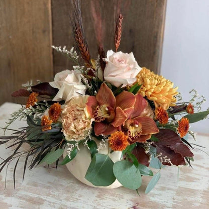 Thanksgiving Pumpkin Centrepiece