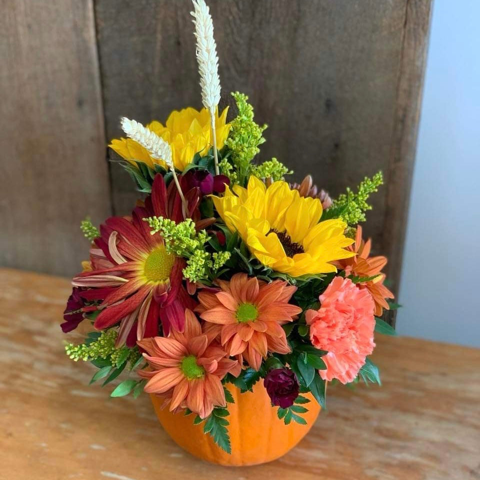 Thanksgiving Pumpkin Centrepiece