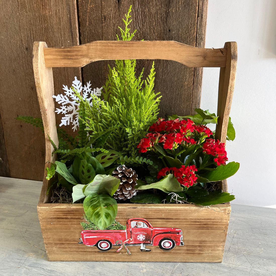 Christmas Planter Gardens