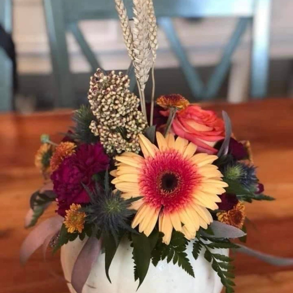 Thanksgiving Pumpkin Centrepiece